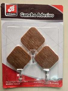 Gancho de madeira losango 224006-7