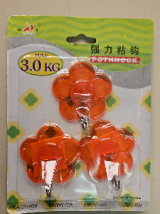 Gancho com 3 flor BA 32468